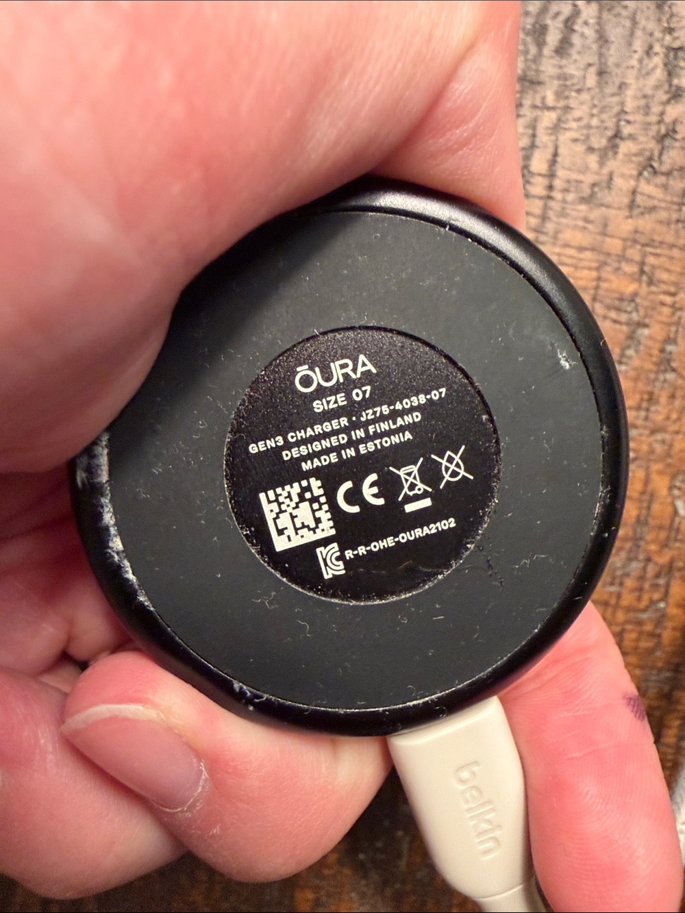 Oura Ring Gen3 Horizon - Silver - Size 07